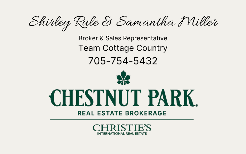 Team Cottage Country — Shirley Rule & Samantha Miller, Chestnut Park Real Estate